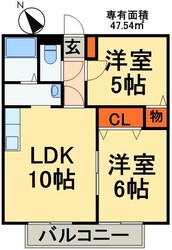 Ｋタウン宮野木Ｐの物件間取画像